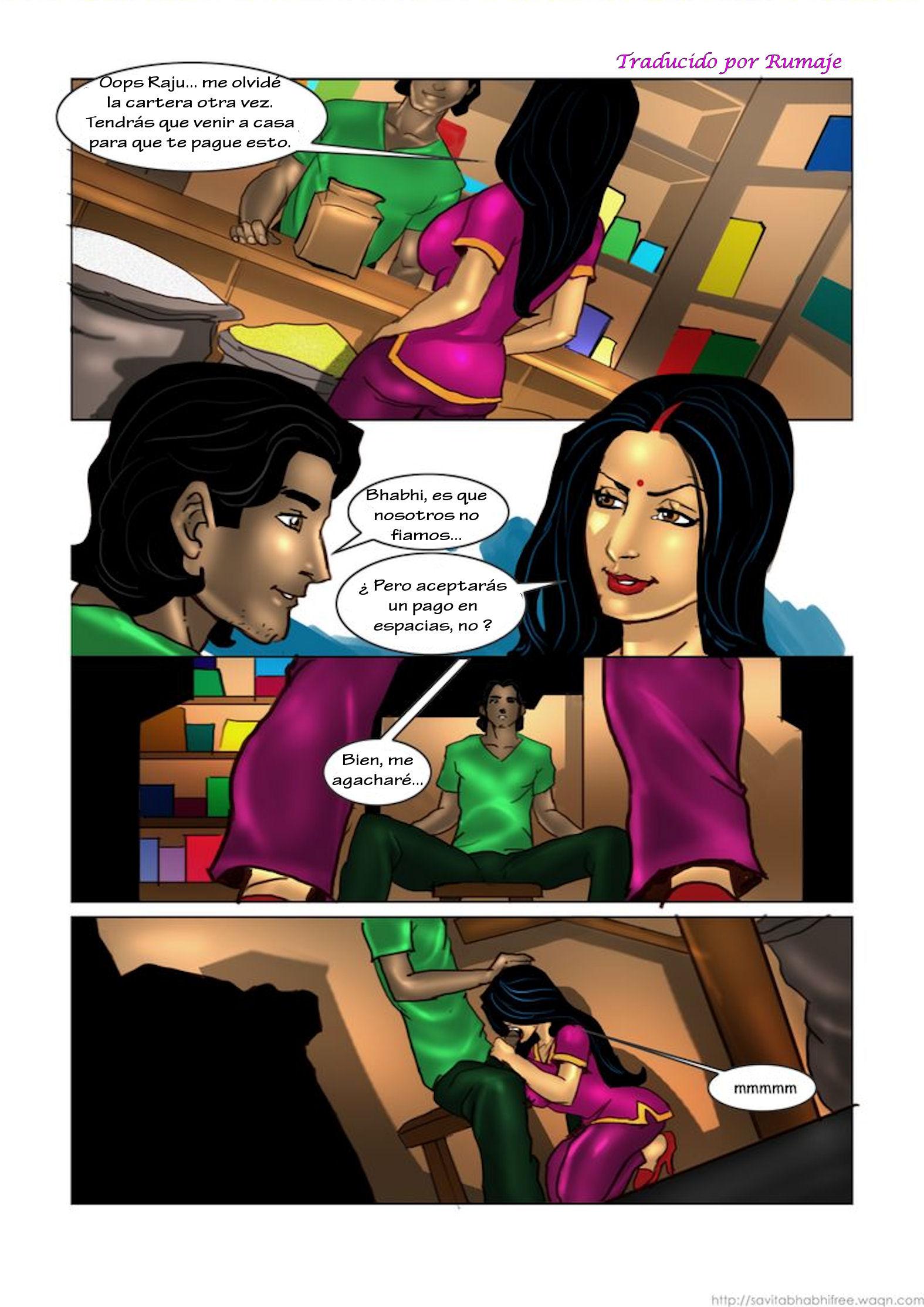 [Kirtu] Savita Bhabhi #15 - Marido en Casa