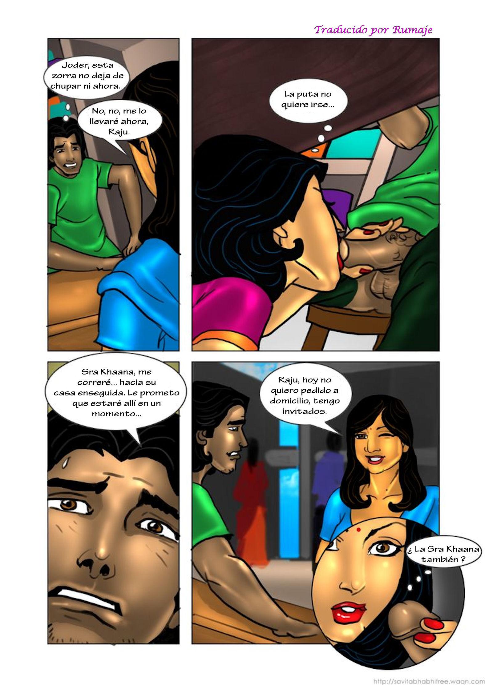 [Kirtu] Savita Bhabhi #15 - Marido en Casa