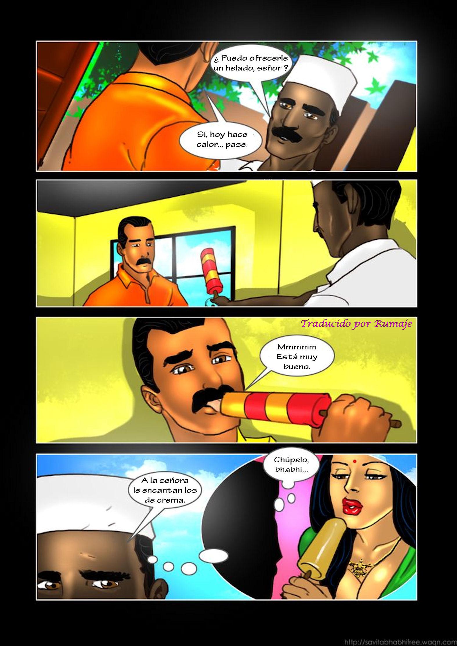 [Kirtu] Savita Bhabhi #15 - Marido en Casa