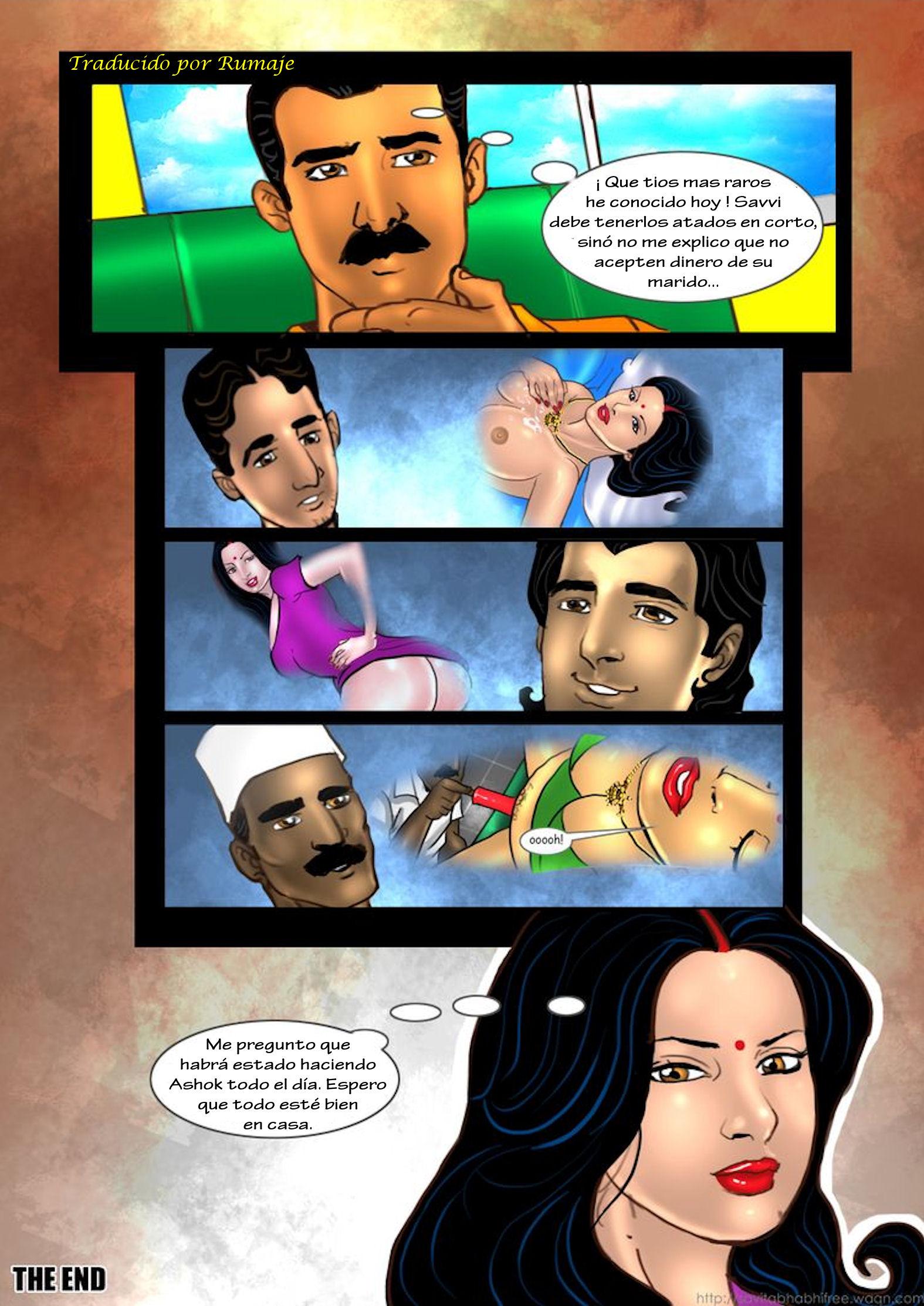 [Kirtu] Savita Bhabhi #15 - Marido en Casa