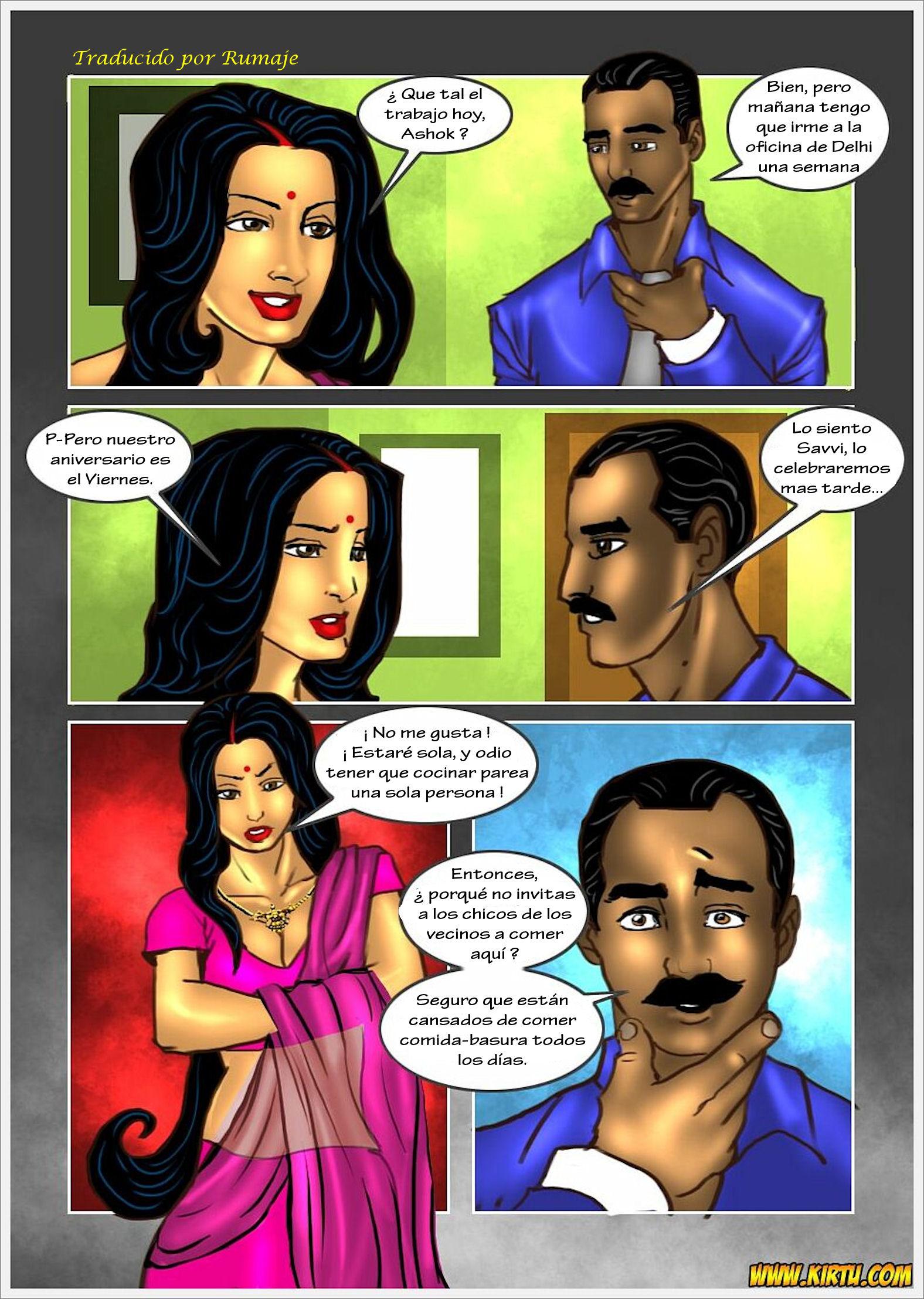 [Kirtu] Savita Bhabhi #17 - Doble Problema Parte 2