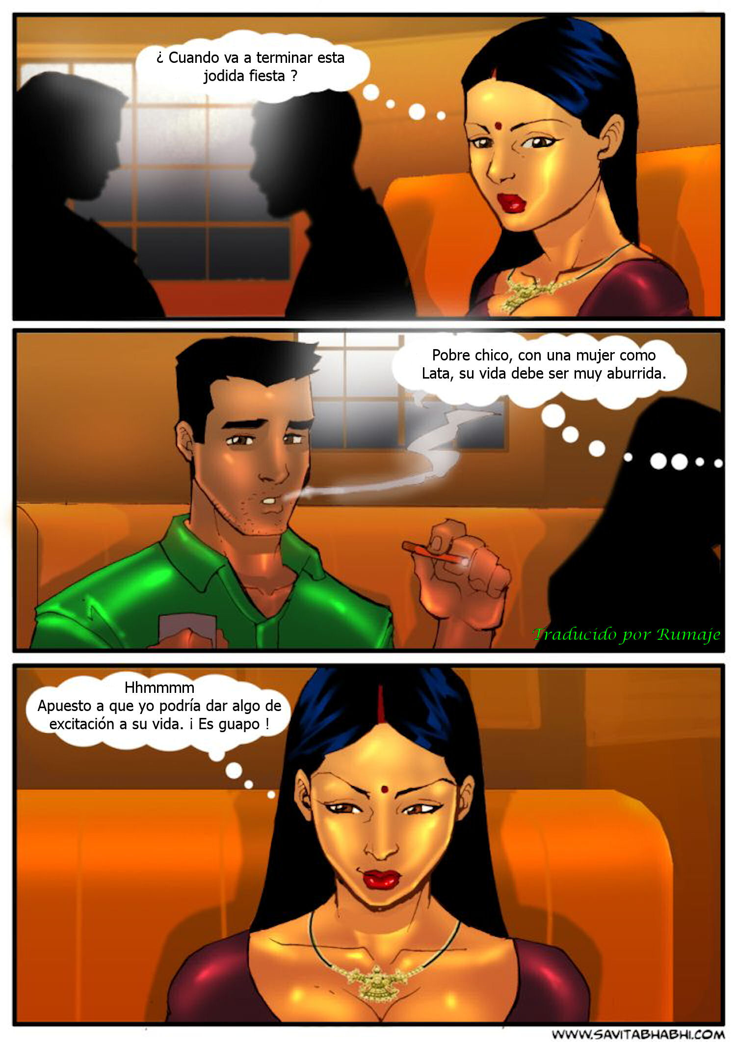 [Kirtu] Savita Bhabhi #3 - La Fiesta