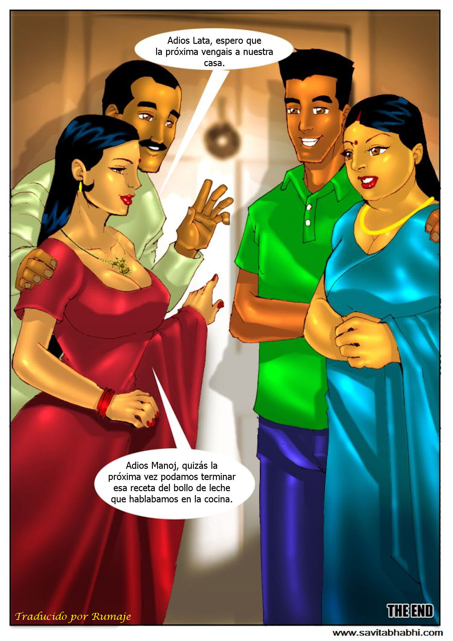 [Kirtu] Savita Bhabhi #3 - La Fiesta