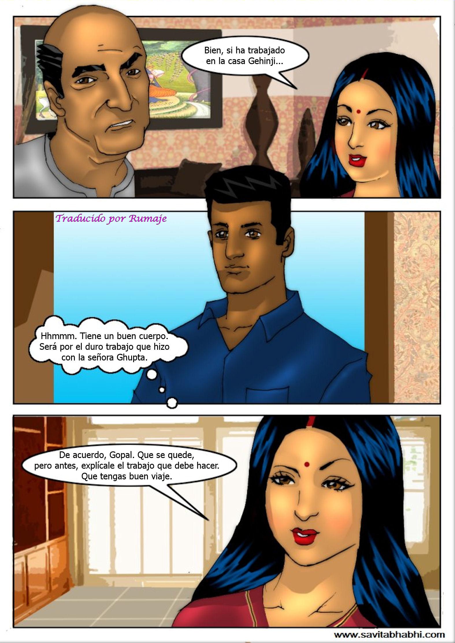 [Kirtu] Savita Bhabhi #5 - Nuevo Criado