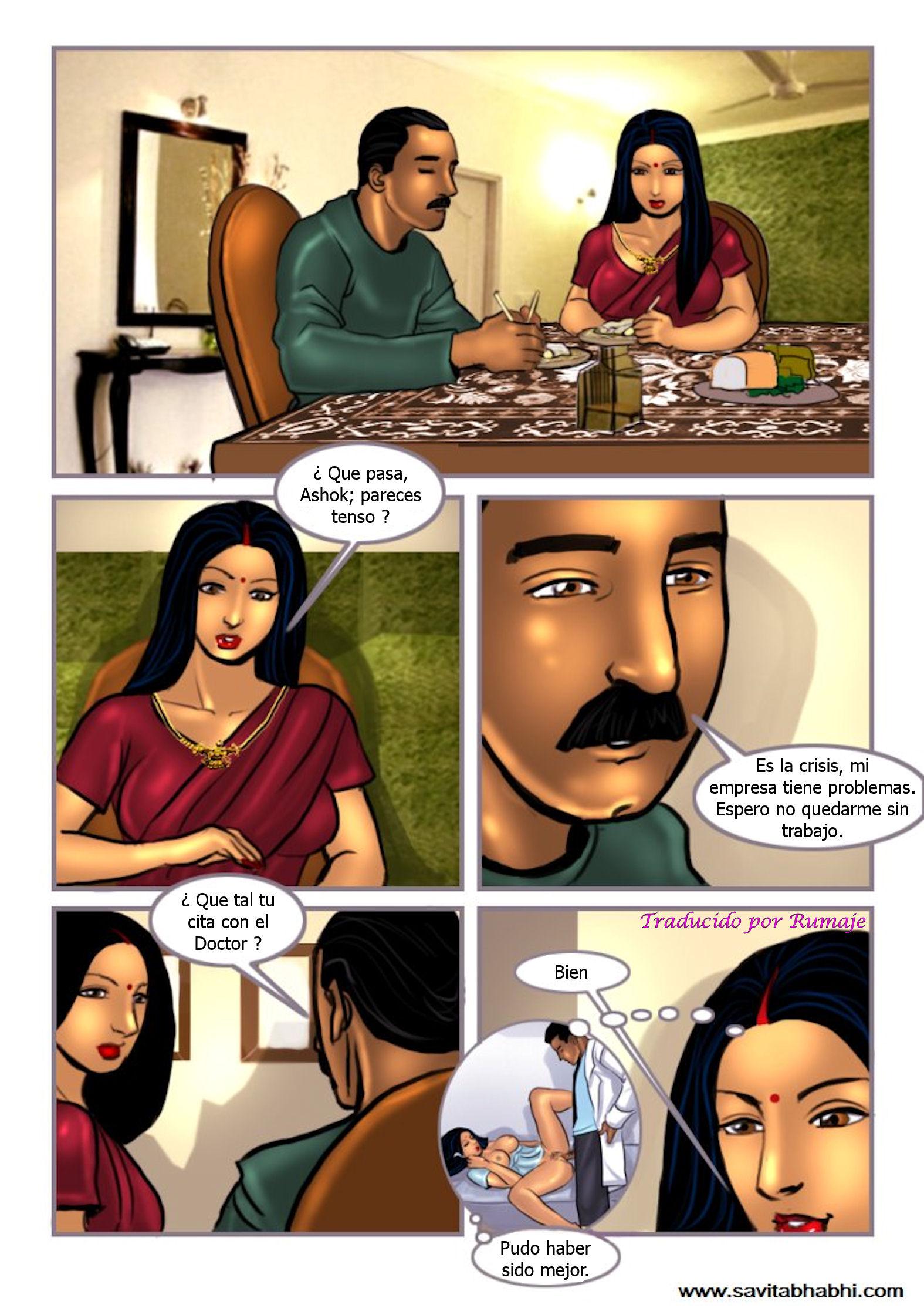 [Kirtu] Savita Bhabhi #8 - La Entrevista