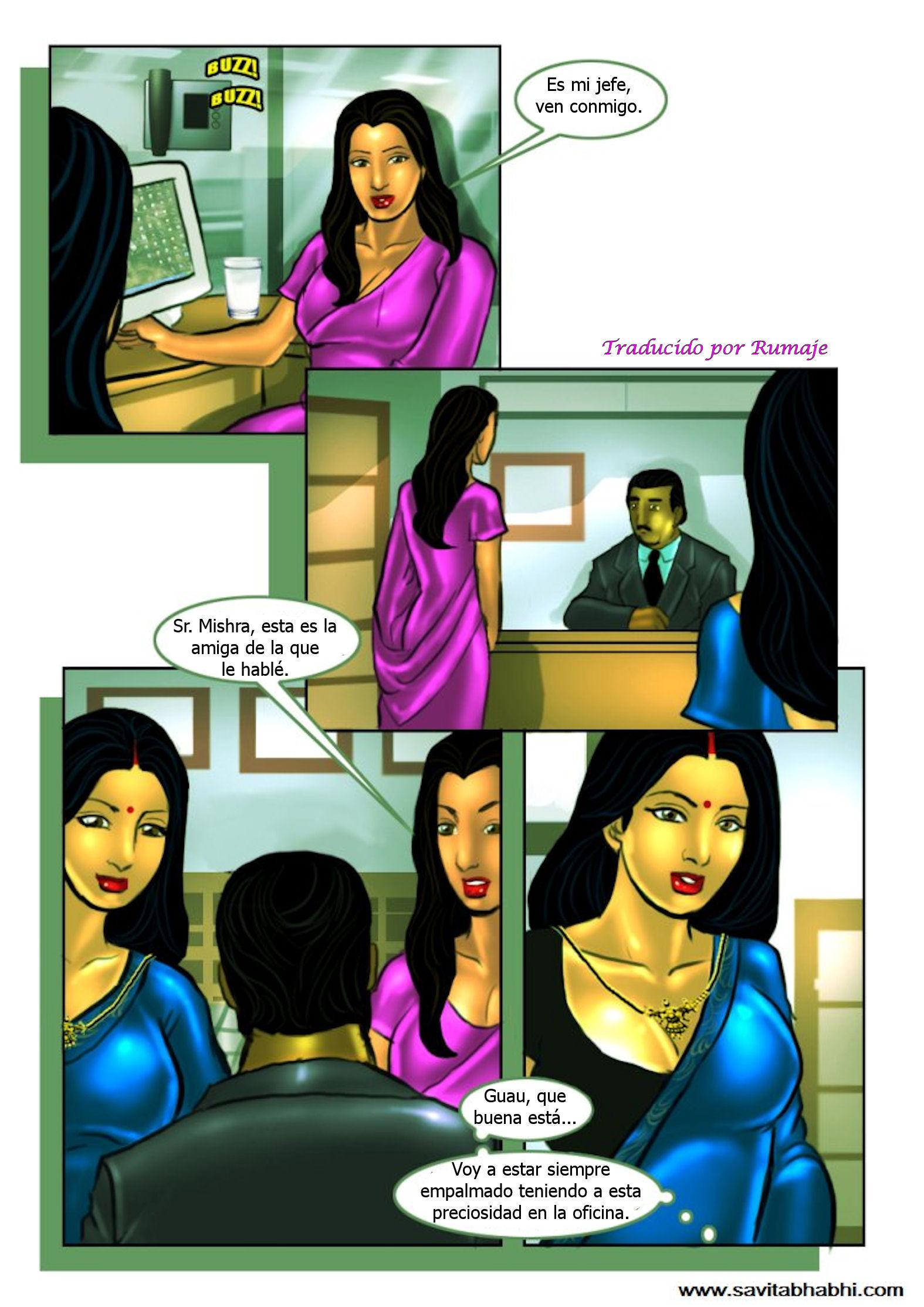 [Kirtu] Savita Bhabhi #8 - La Entrevista