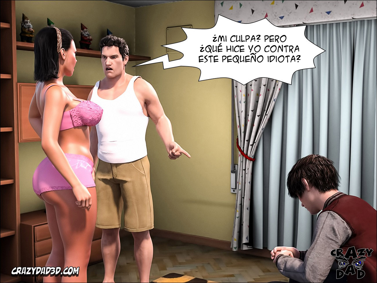 [CrazyDad3D] LOVE me TENDER parte 14 (Comic Porn)