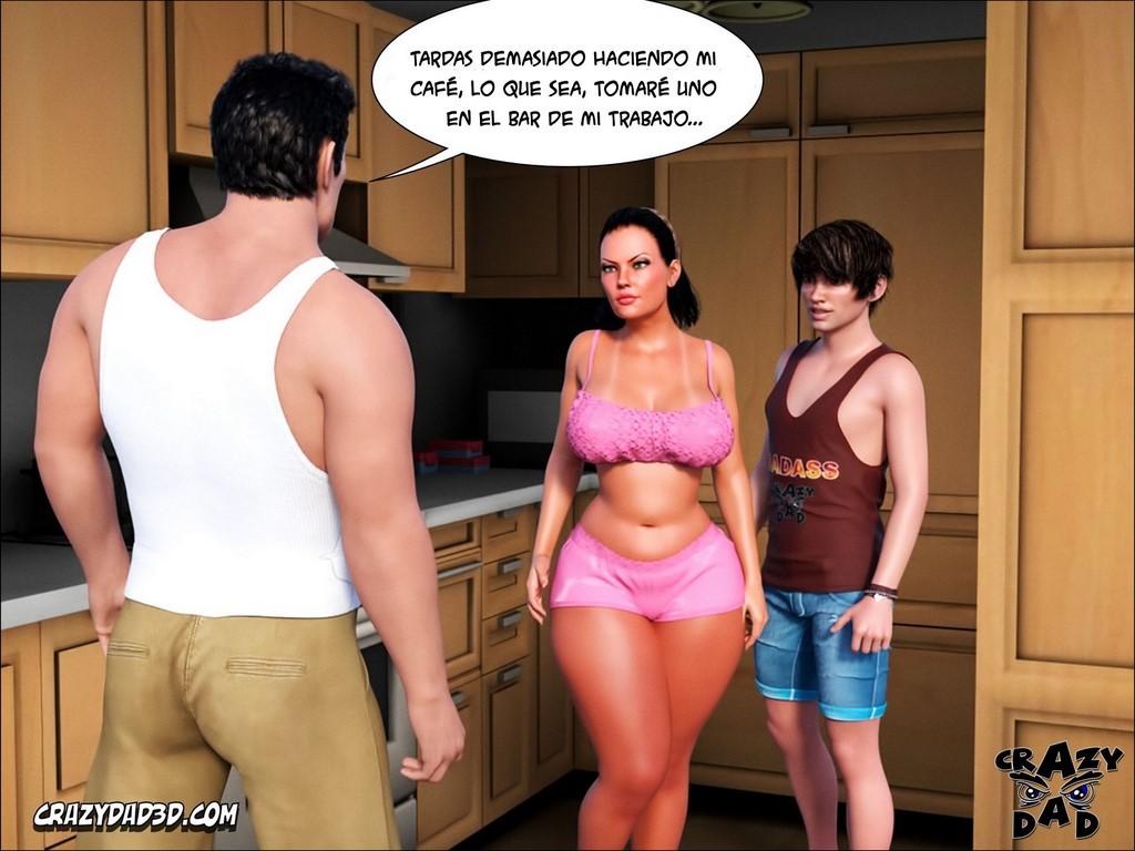 [CrazyDad3D] LOVE me TENDER parte 5 (Comic Porn)