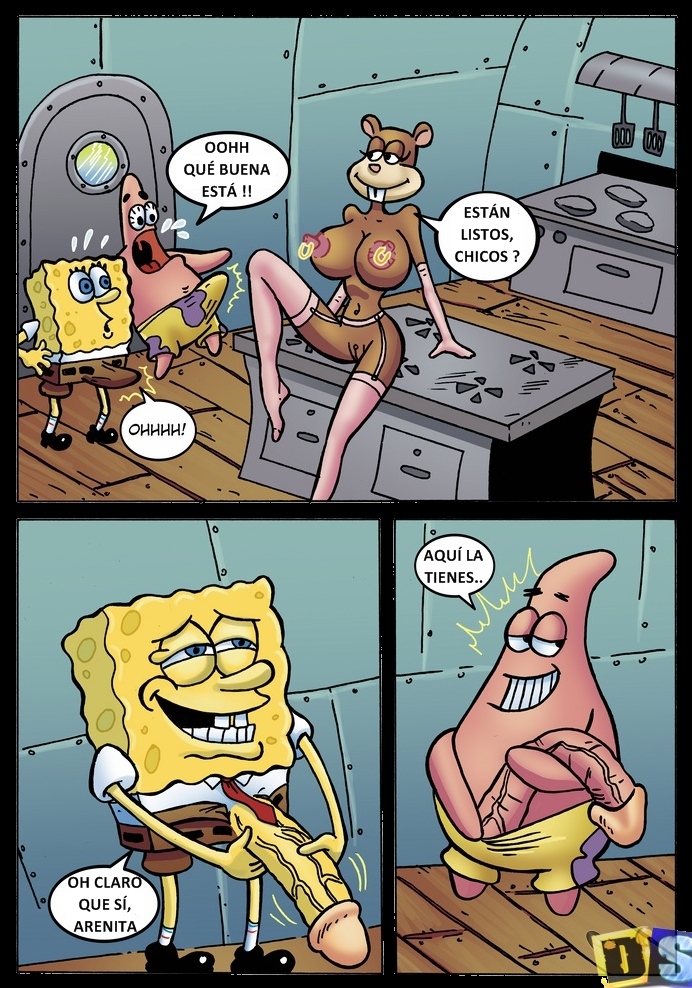 [Drawn-Sex] Sexo En Fondo de Bikini (Spongebob Squarepants)