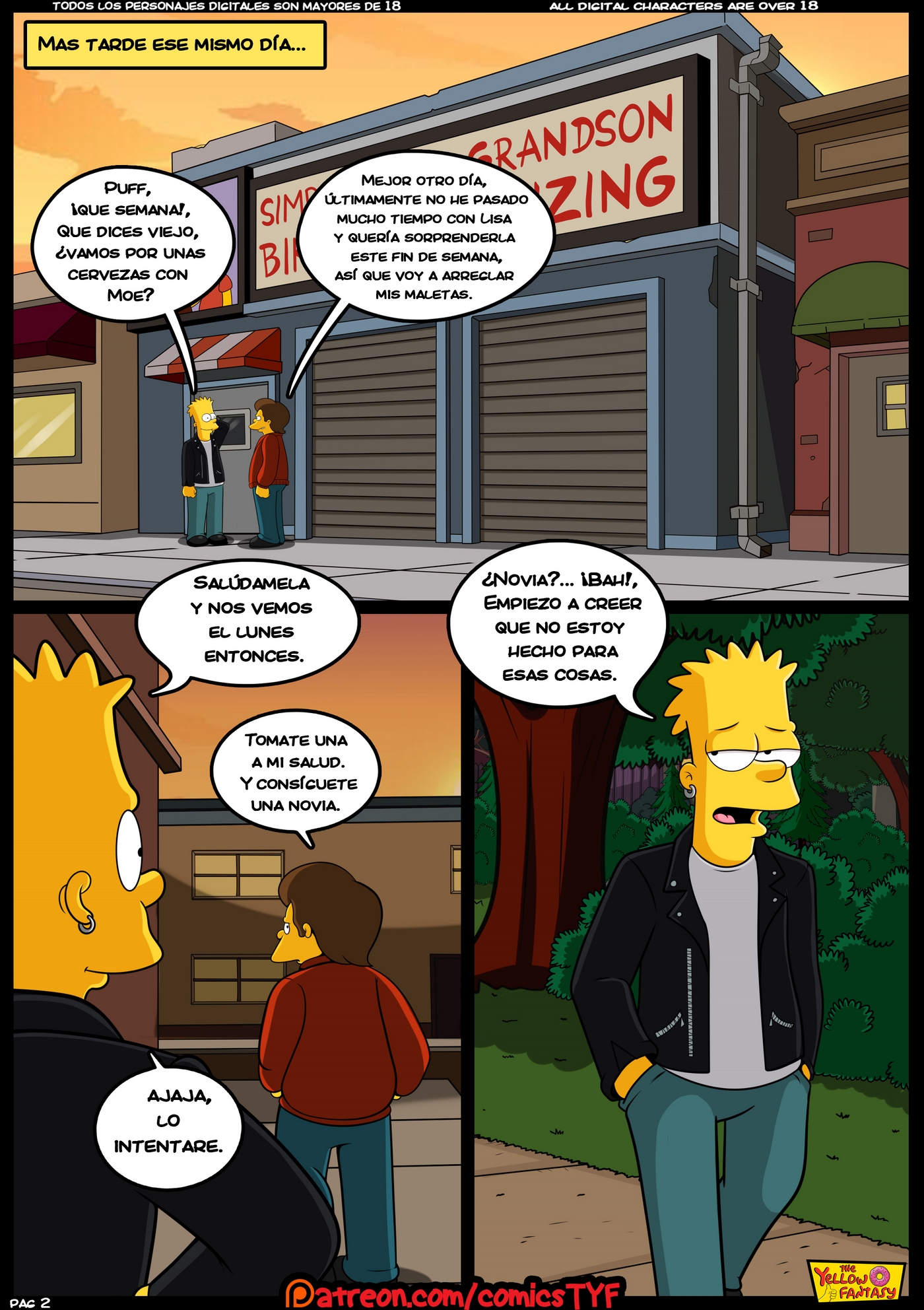 [The Yellow Fantasy] Episodio #3 – Reencuentro (Simpsons)