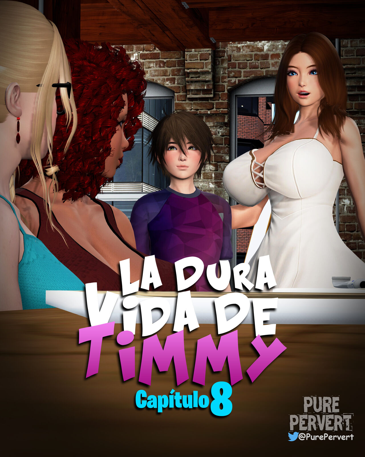 [Pure Pervert] La DURA VIDA de Timmy parte 8 (Comic Porn)