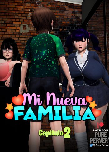 [Pure Pervert] Mi nueva FAMILIA parte 2 (Comic Porn)