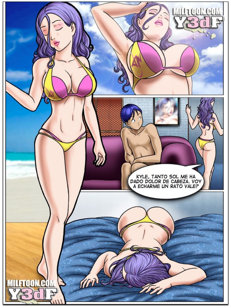 [Milftoon] Beach Adventure #1