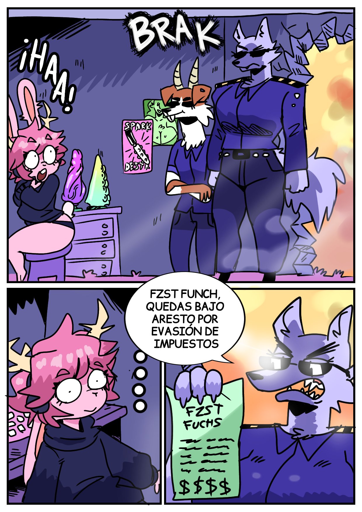 [RenitaReed] El impuesto mas alto (Furry Porn)