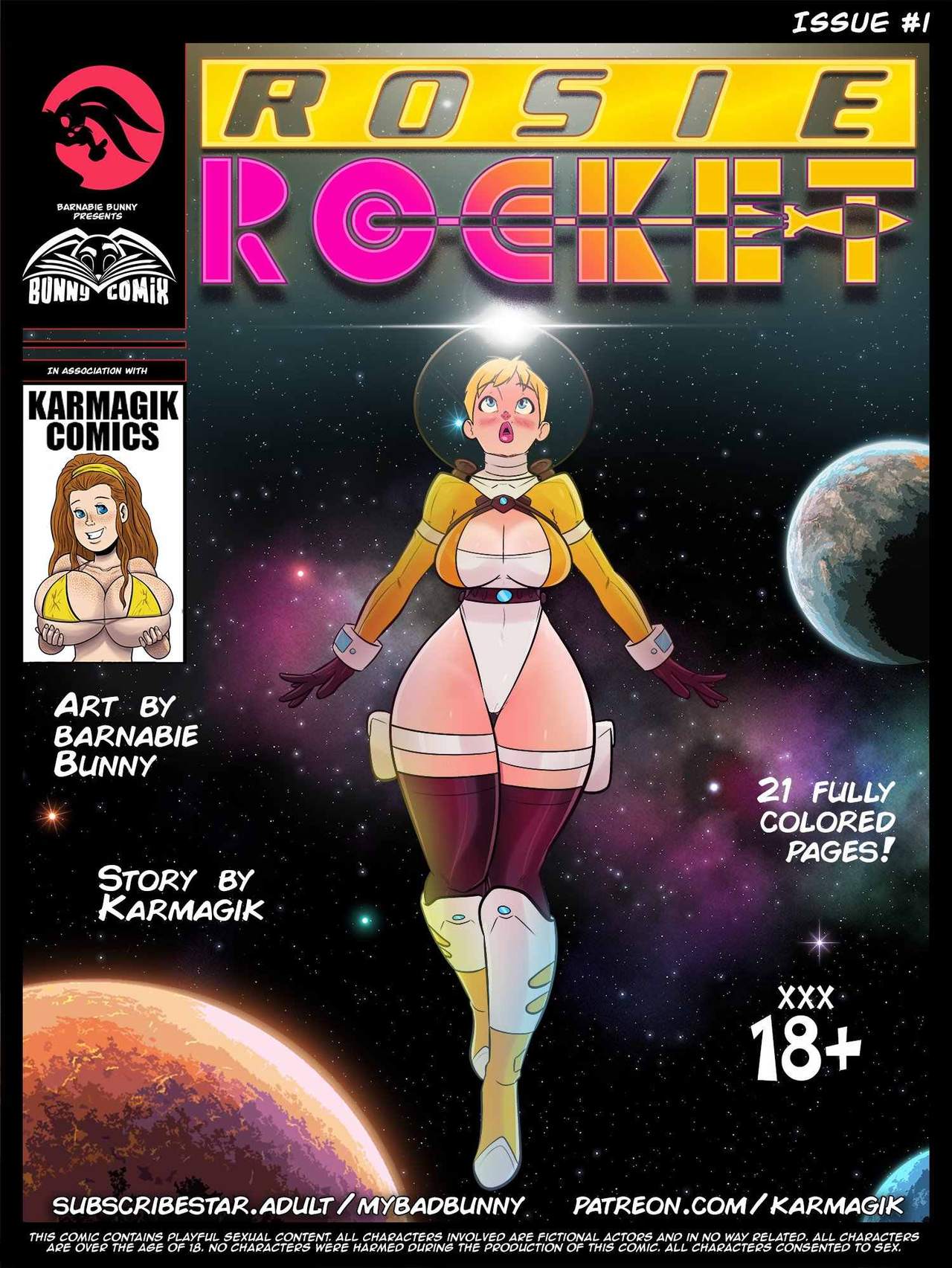 [MyBadBunny] - Rosie Rocket (Comic Porn)