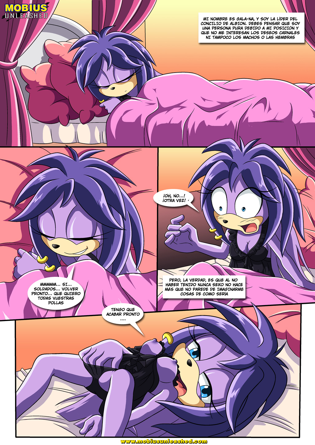 [Palcomix] Echidna Tail (Sonic the Hedgehog)