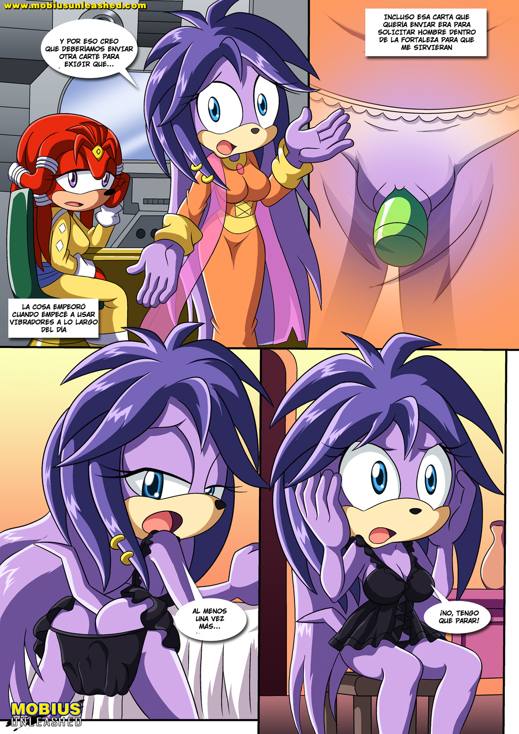 [Palcomix] Echidna Tail (Sonic the Hedgehog)