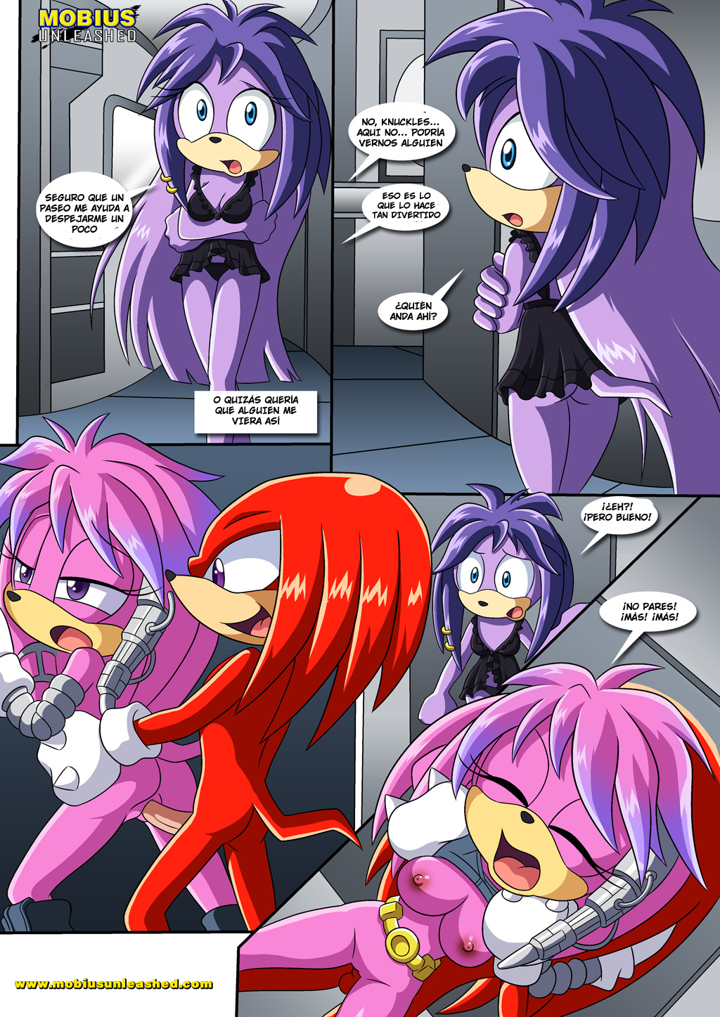 [Palcomix] Echidna Tail (Sonic the Hedgehog)