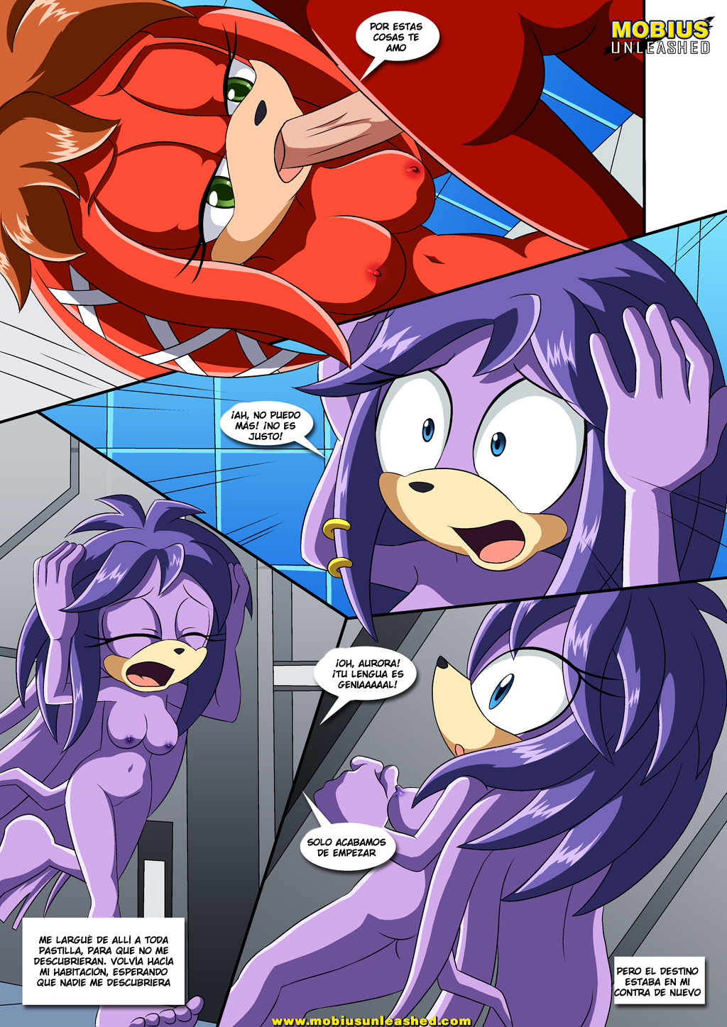 [Palcomix] Echidna Tail (Sonic the Hedgehog)