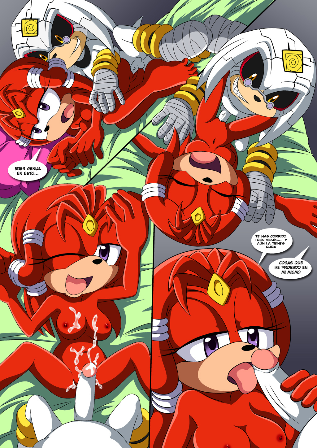 [Palcomix] Echidna Tail (Sonic the Hedgehog)