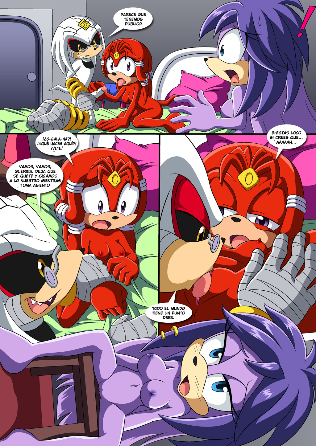 [Palcomix] Echidna Tail (Sonic the Hedgehog)