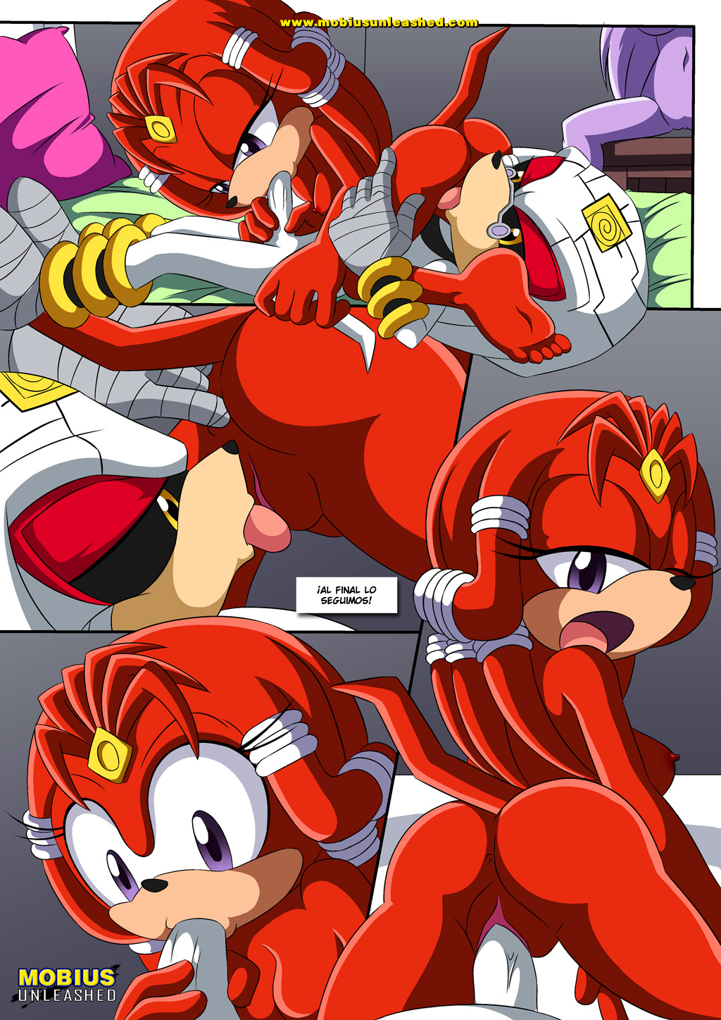 [Palcomix] Echidna Tail (Sonic the Hedgehog)