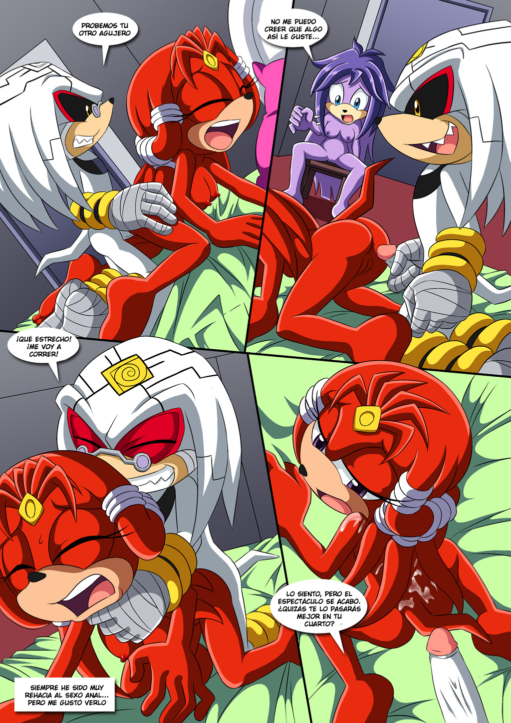 [Palcomix] Echidna Tail (Sonic the Hedgehog)