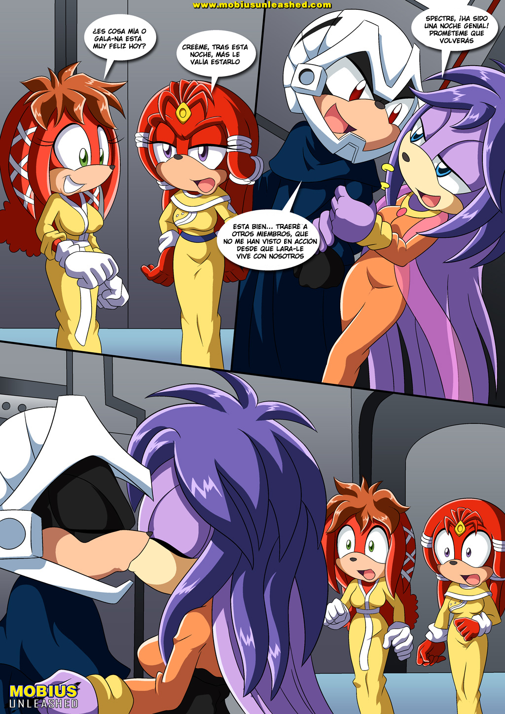 [Palcomix] Echidna Tail (Sonic the Hedgehog)