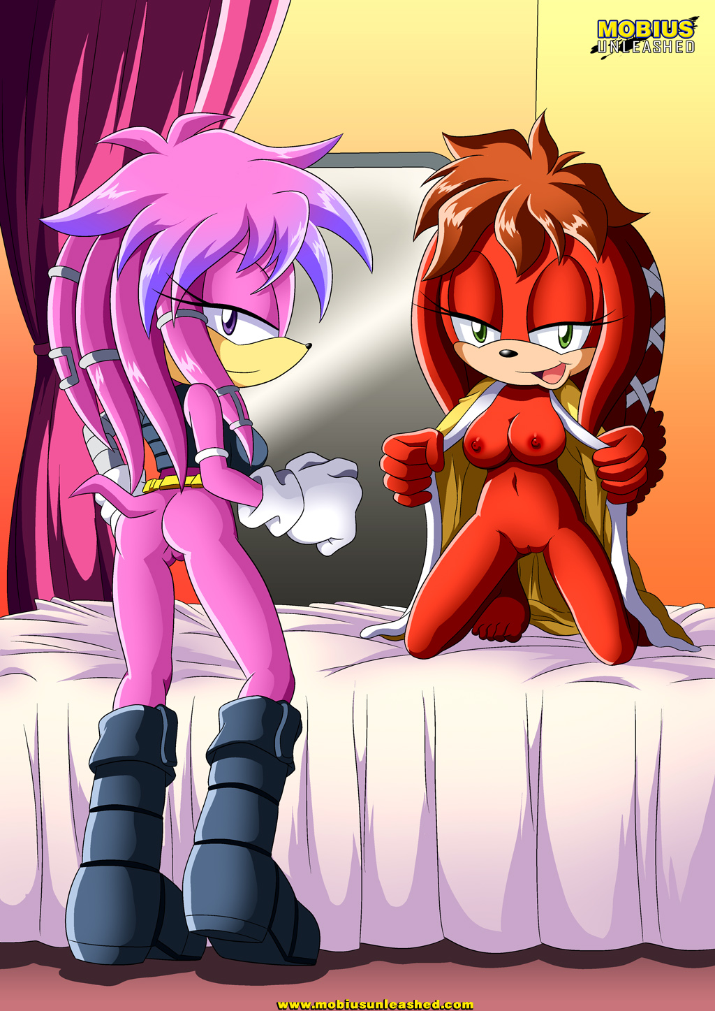 [Palcomix] Echidna Tail (Sonic the Hedgehog)