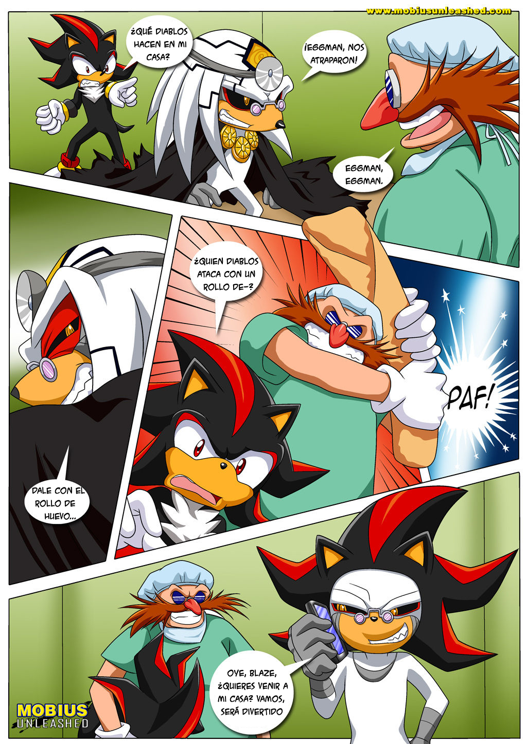 [Palcomix] Warm Bed Sheets (Sonic the Hedgehog)