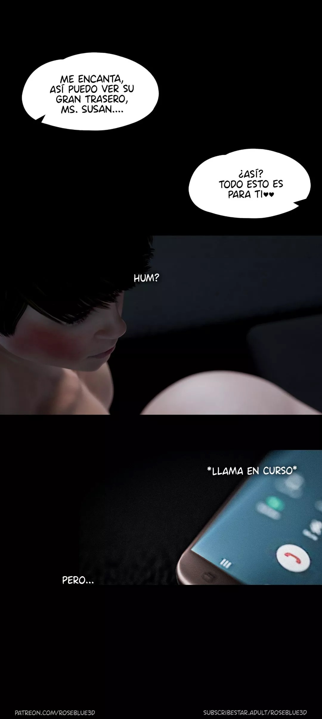 [Roseblue3D] La VIUDA de mi VECINA parte 28 (Comic Porn)