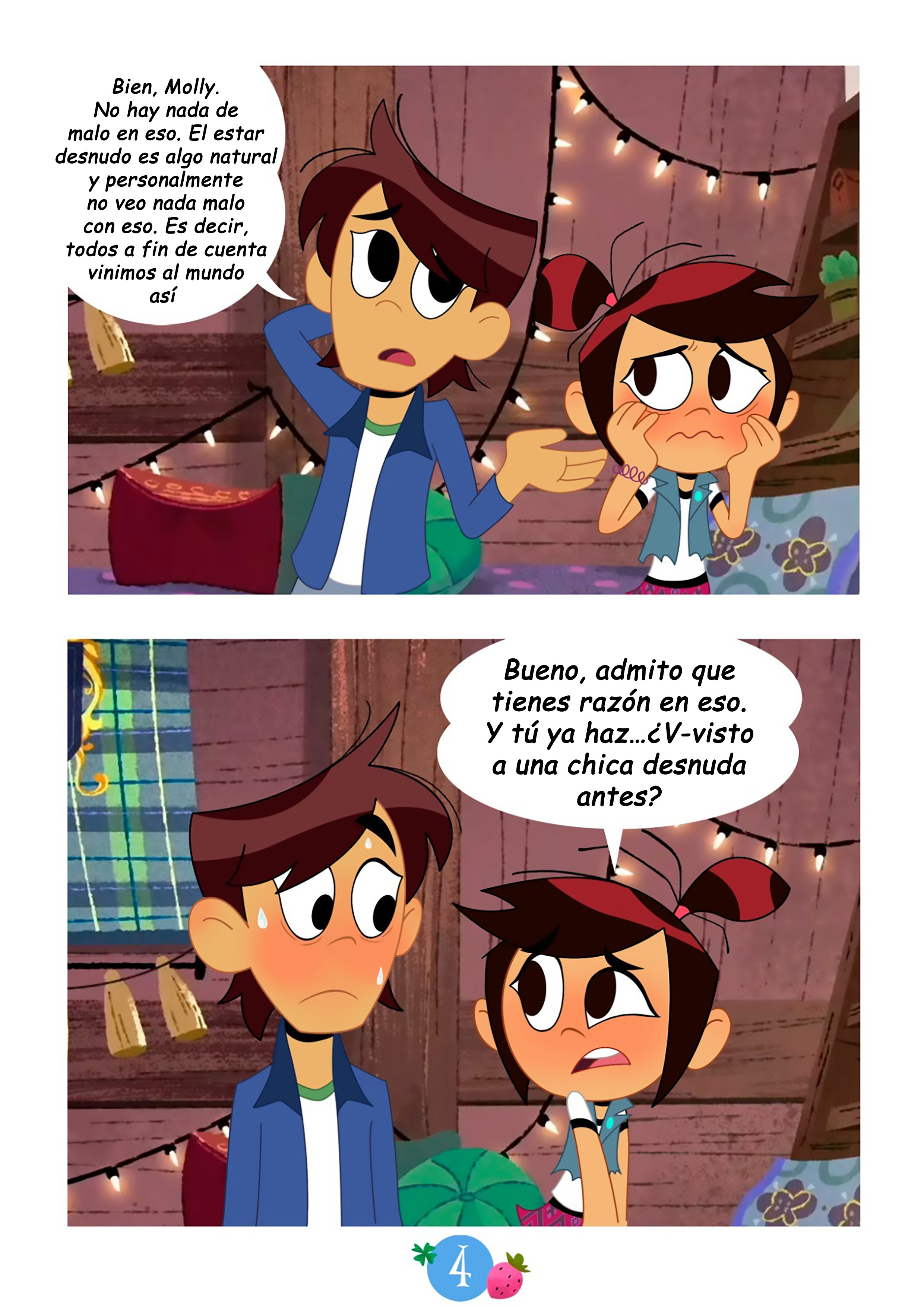 [Lester] Molly & Ollie en Estudiándonos (The Ghost and Molly McGee)