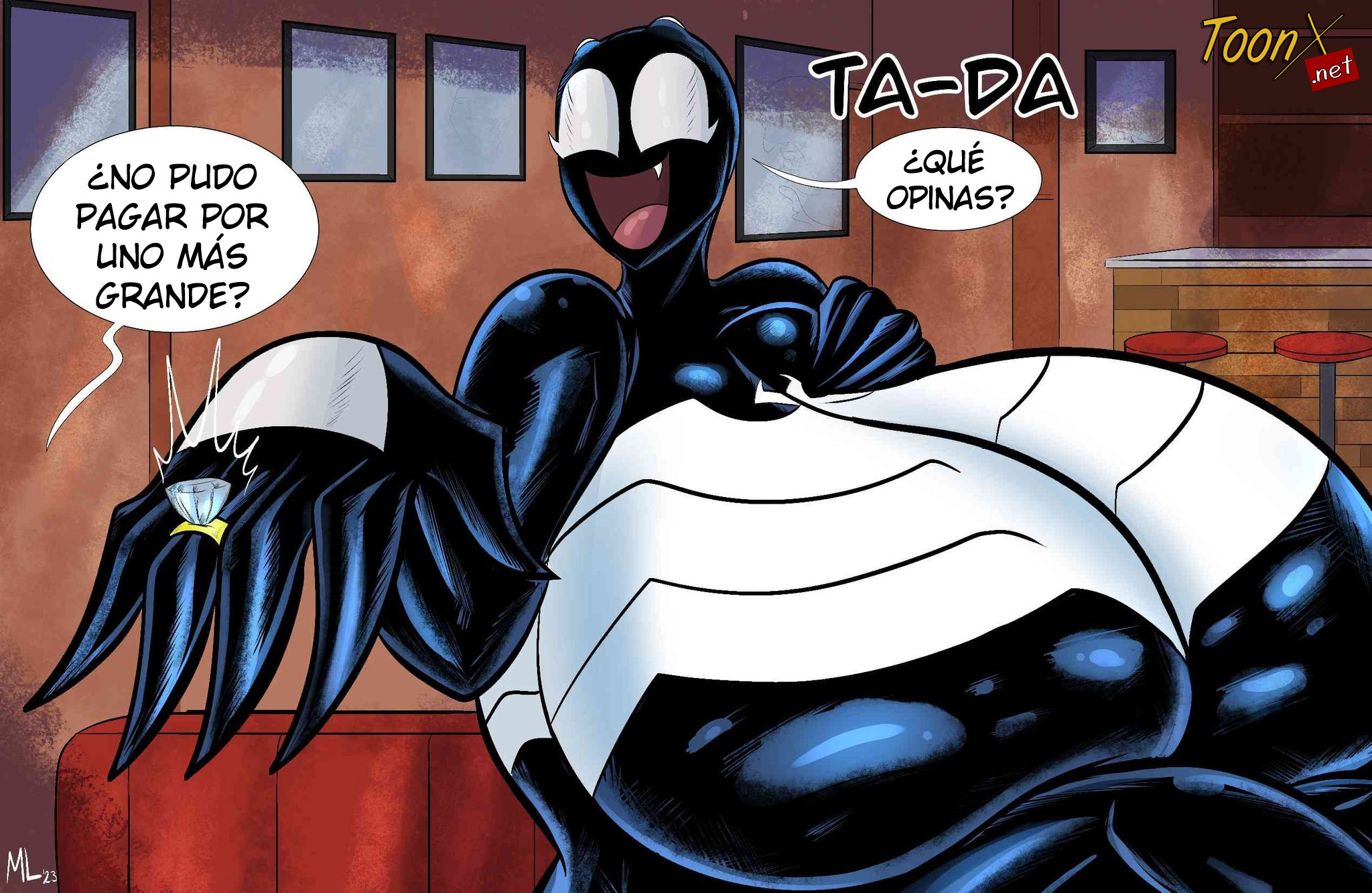 [Ameizing Lewds] Thicc-Venom (Spider-Man)