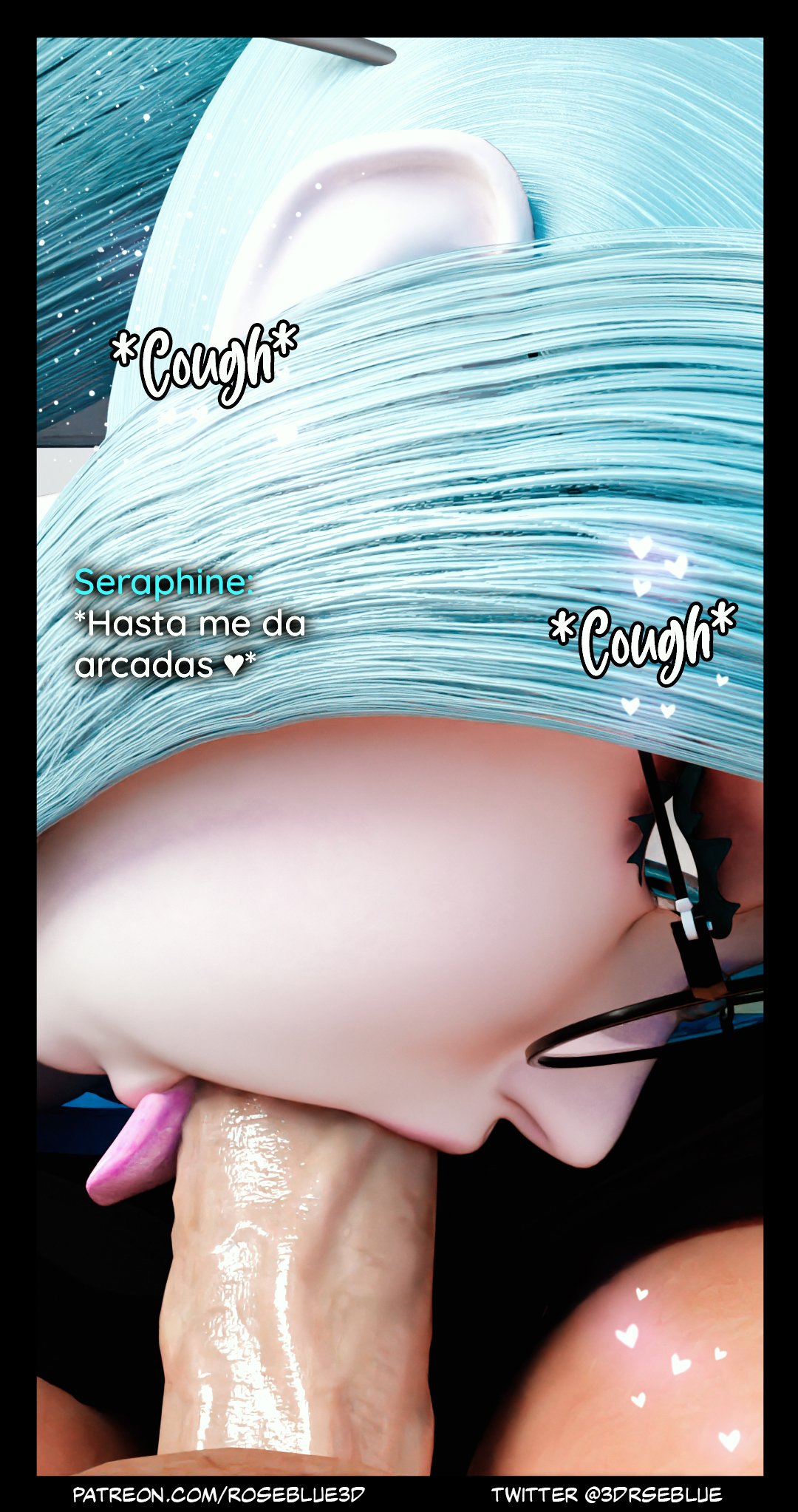 [Roseblue3D] SERAPHINE Forbbiden LOVE (Comic Porn)