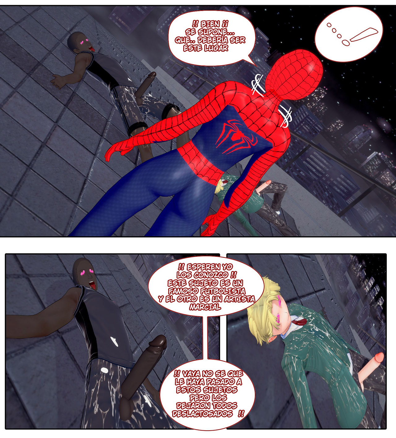 [NFT_Waifuz] SPIDEY x MORRIGAN (Comic Porn)