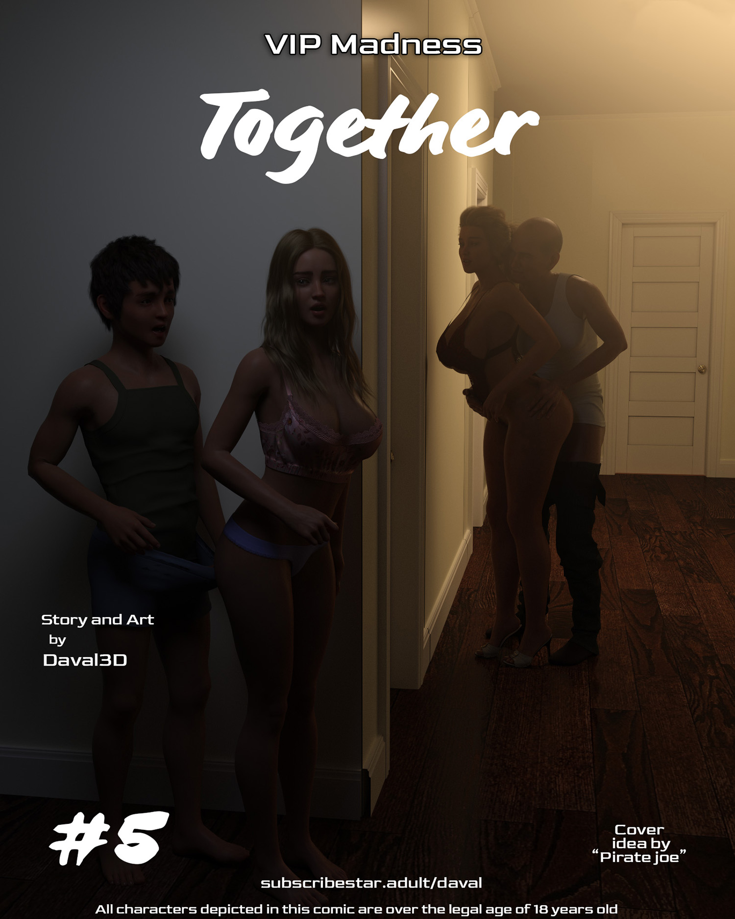 [Daval3D] TOGETHER parte 5 (Comic Porn)