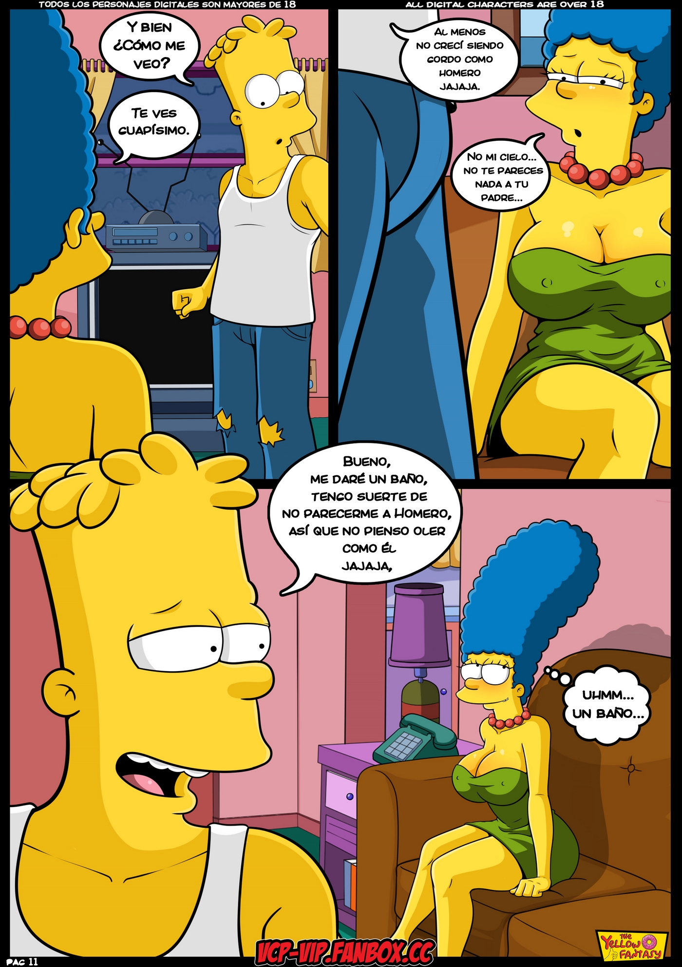 [The Yellow Fantasy] Episodio #4 – De diez a veintitantos (Simpsons)