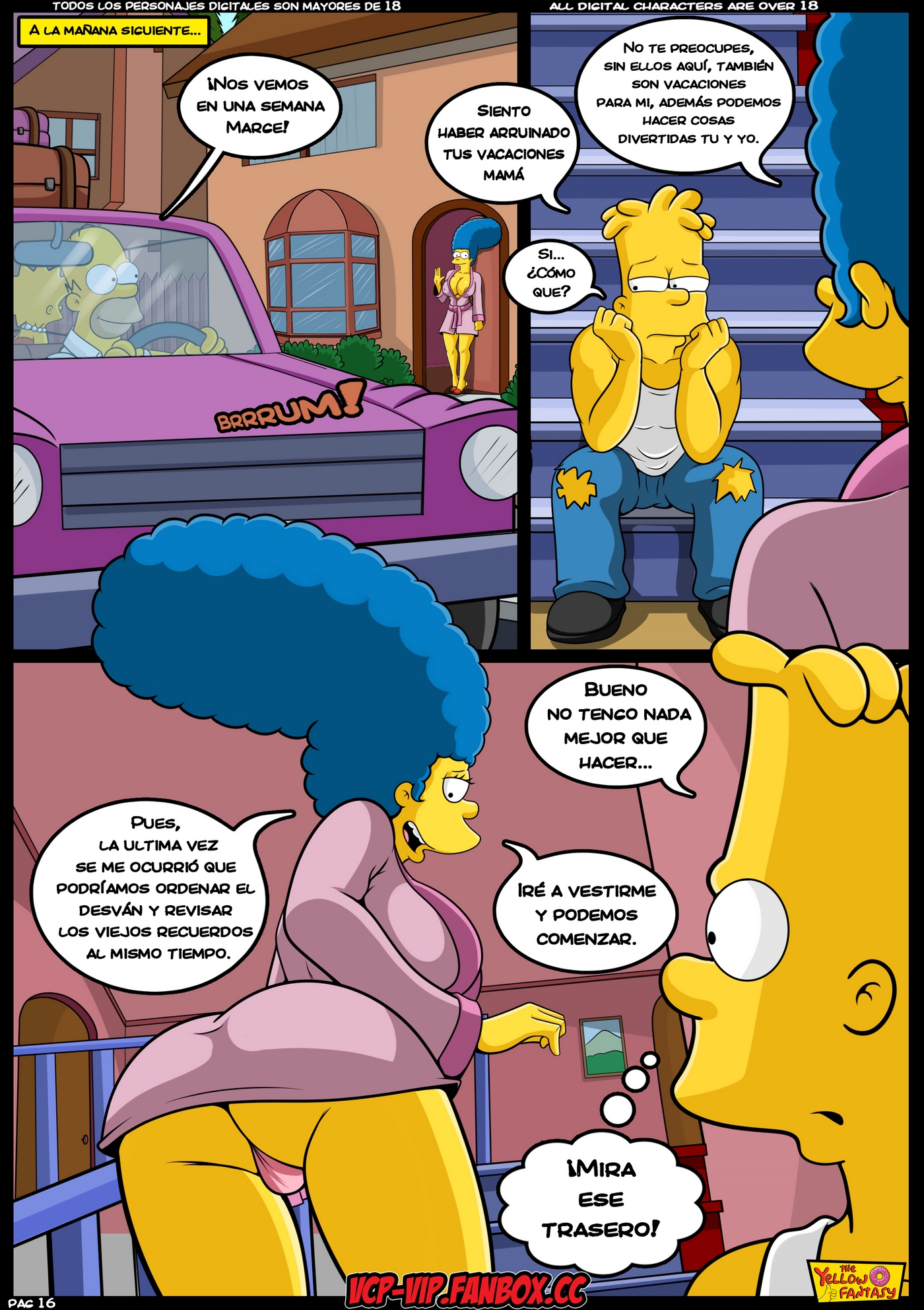 [The Yellow Fantasy] Episodio #4 – De diez a veintitantos (Simpsons)