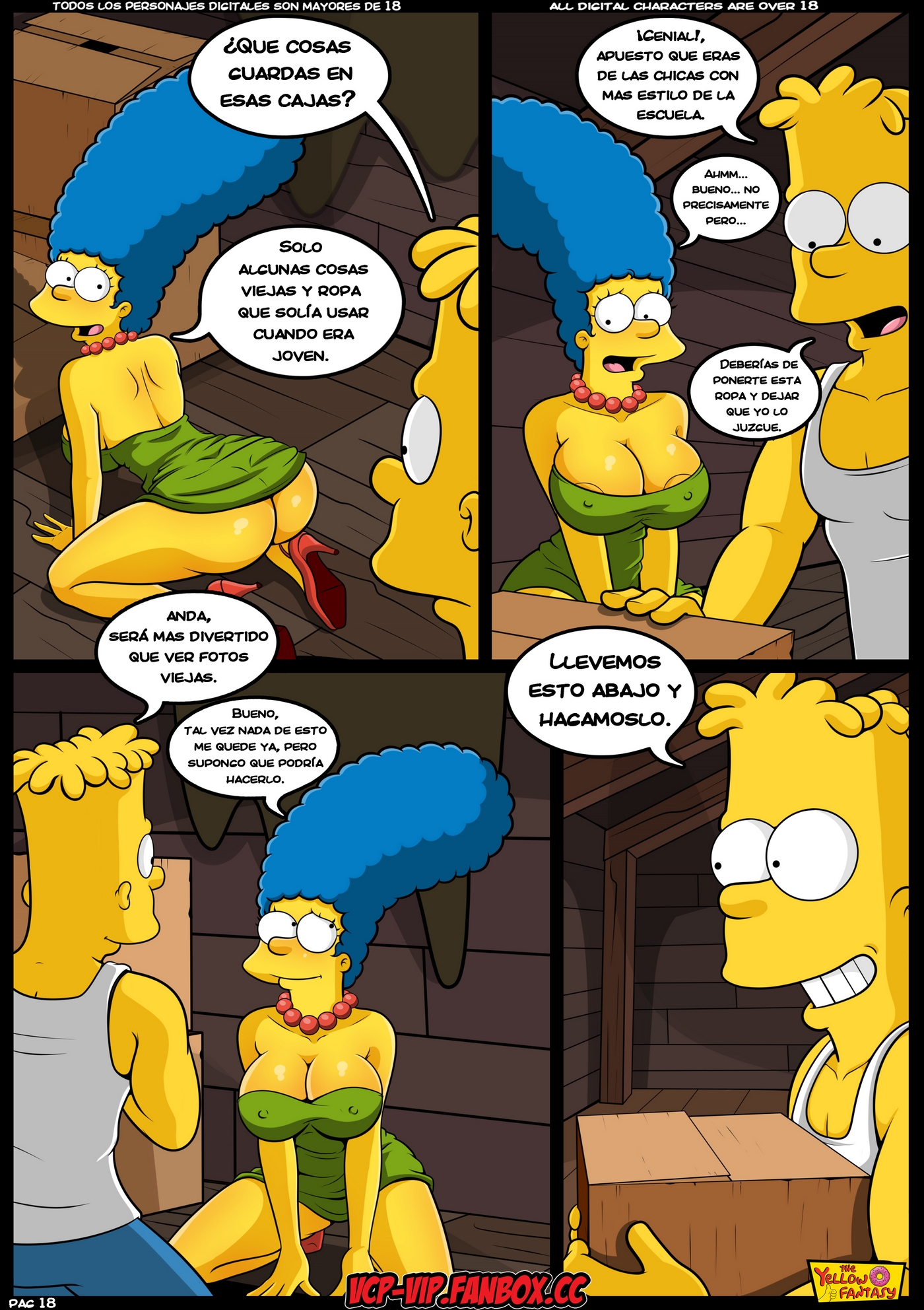 [The Yellow Fantasy] Episodio #4 – De diez a veintitantos (Simpsons)