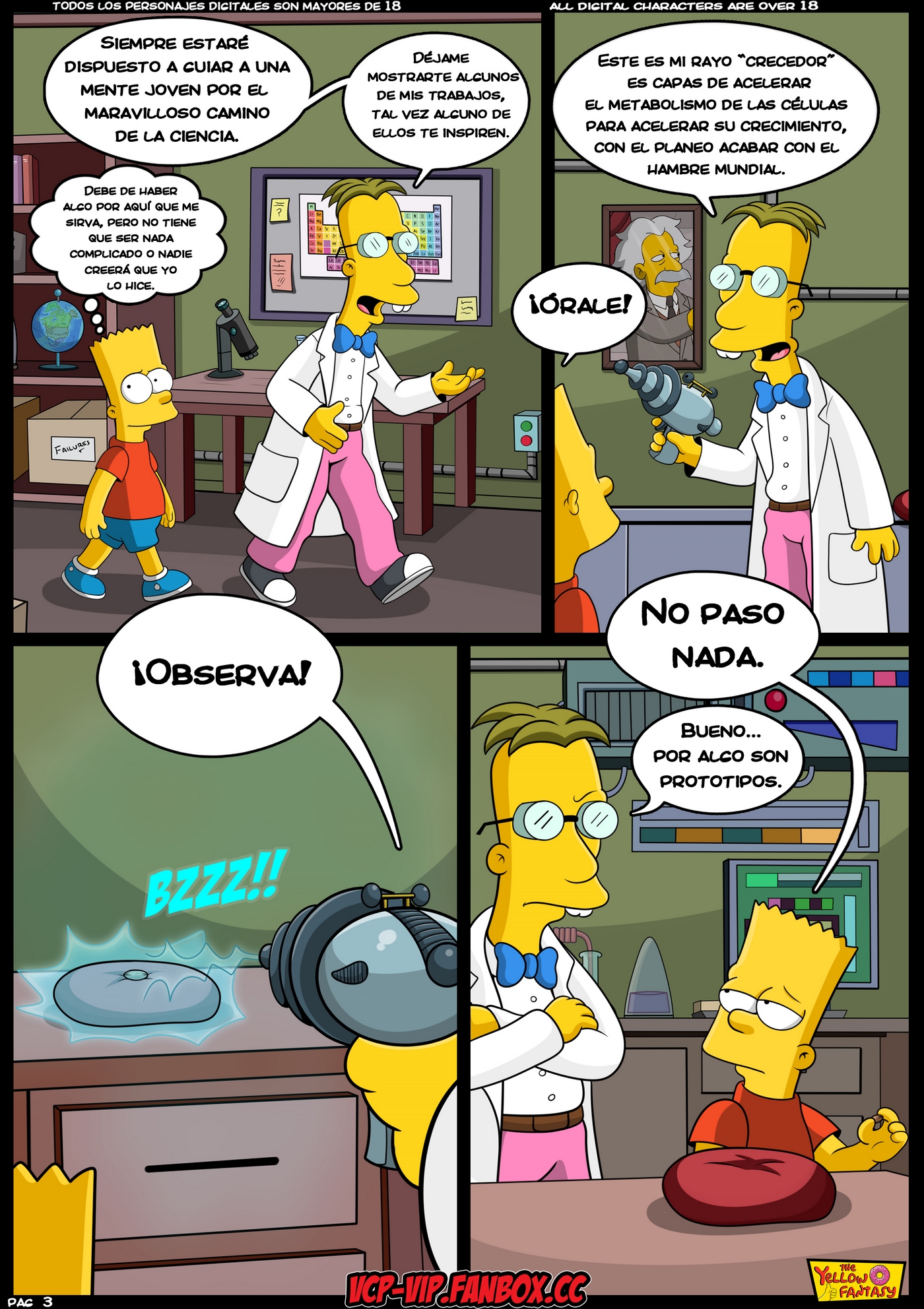 [The Yellow Fantasy] Episodio #4 – De diez a veintitantos (Simpsons)