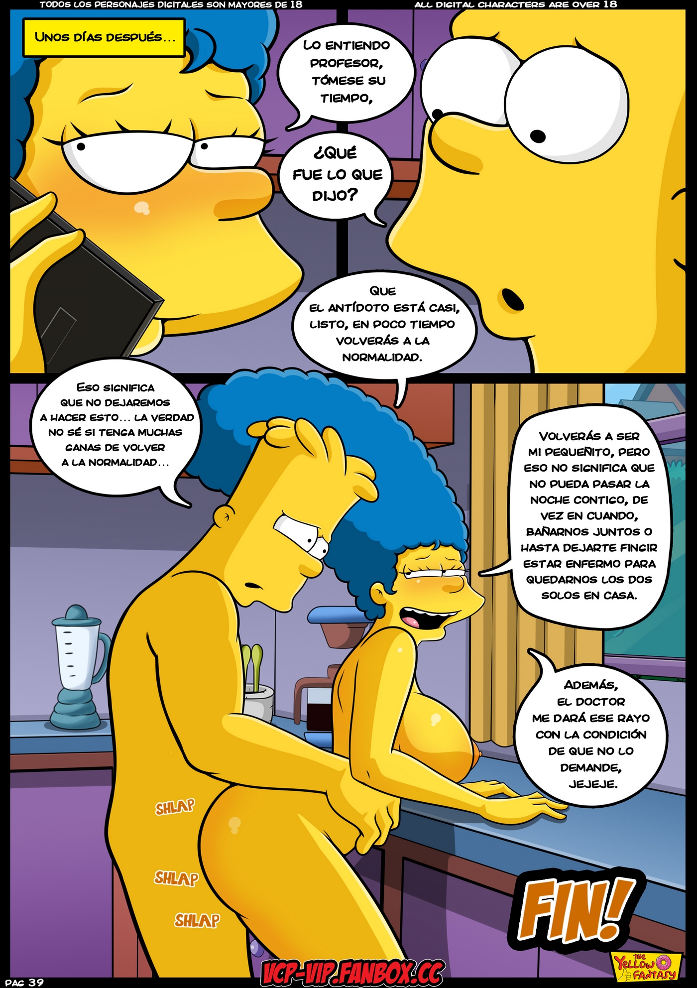 [The Yellow Fantasy] Episodio #4 – De diez a veintitantos (Simpsons)