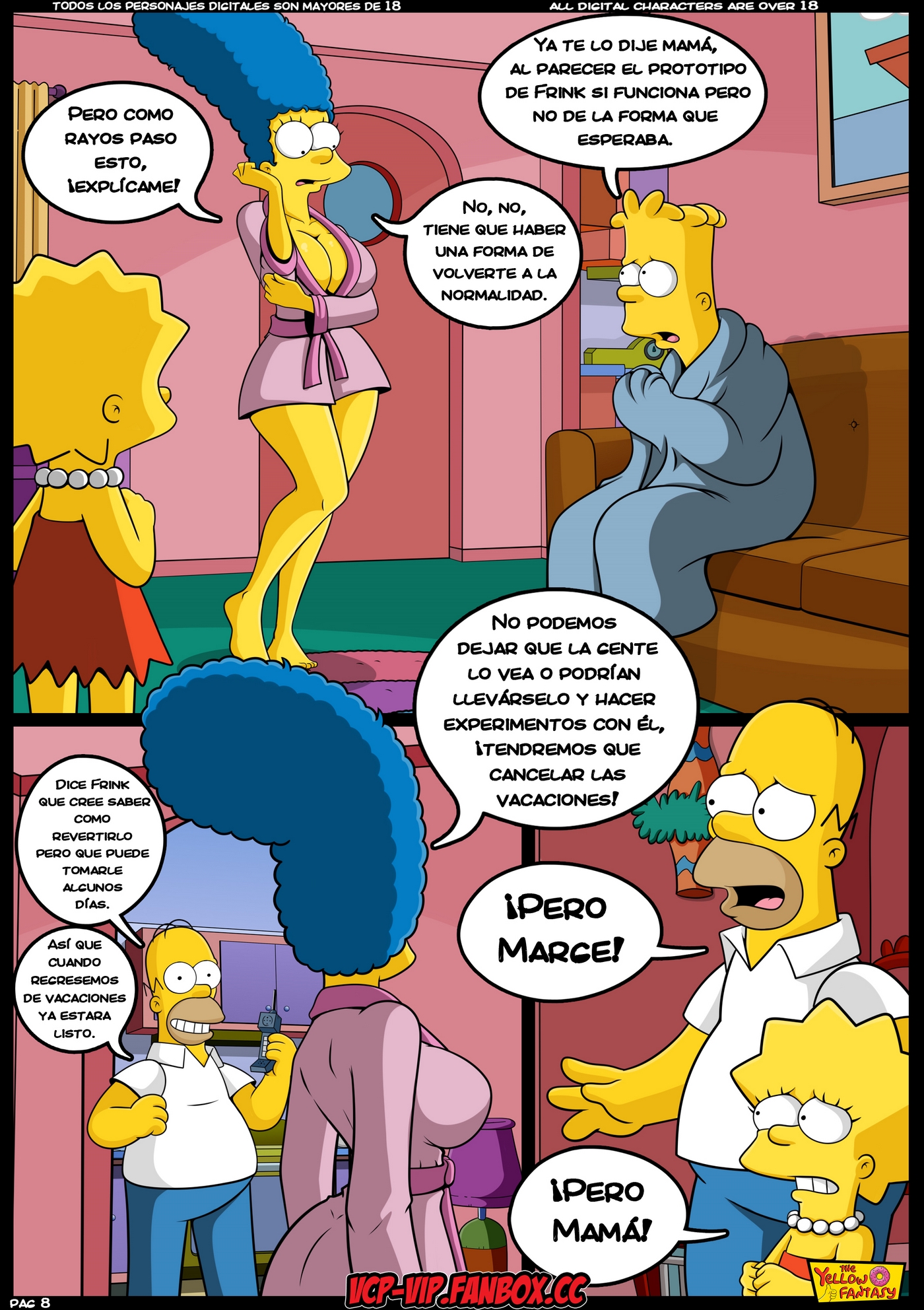 [The Yellow Fantasy] Episodio #4 – De diez a veintitantos (Simpsons)