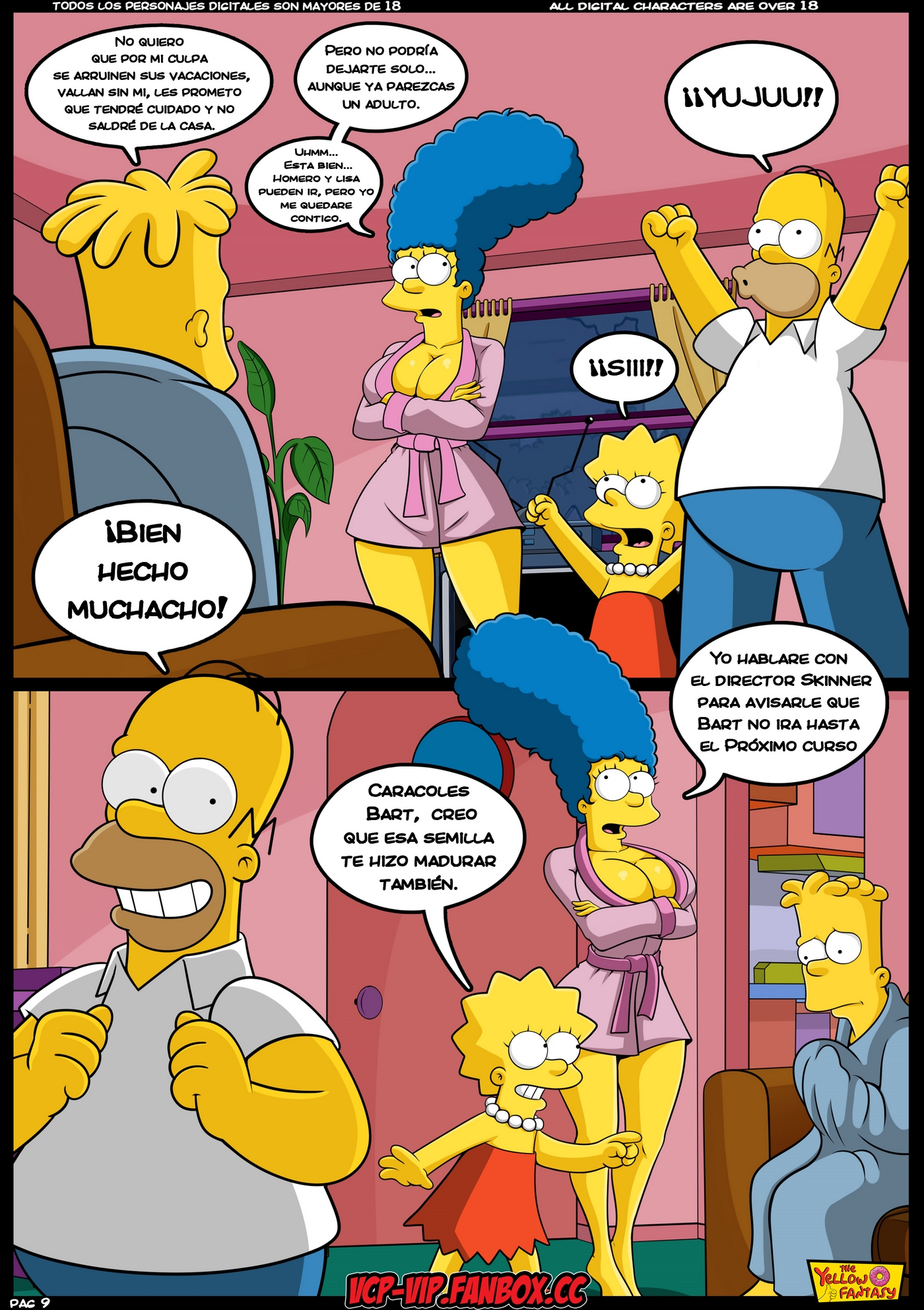 [The Yellow Fantasy] Episodio #4 – De diez a veintitantos (Simpsons)