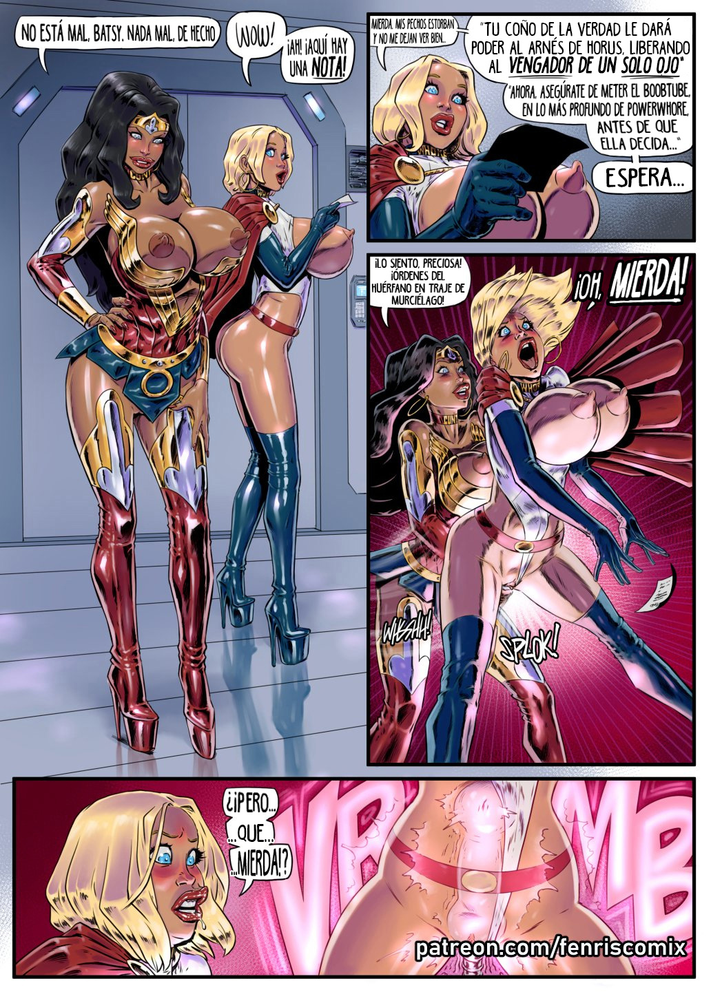 [FenrisComix] Wondercunt 3 (Justice League)