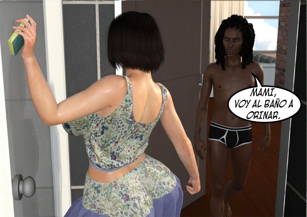 [CrazyDad3D] Foster Mother 2 (Comic Porn)