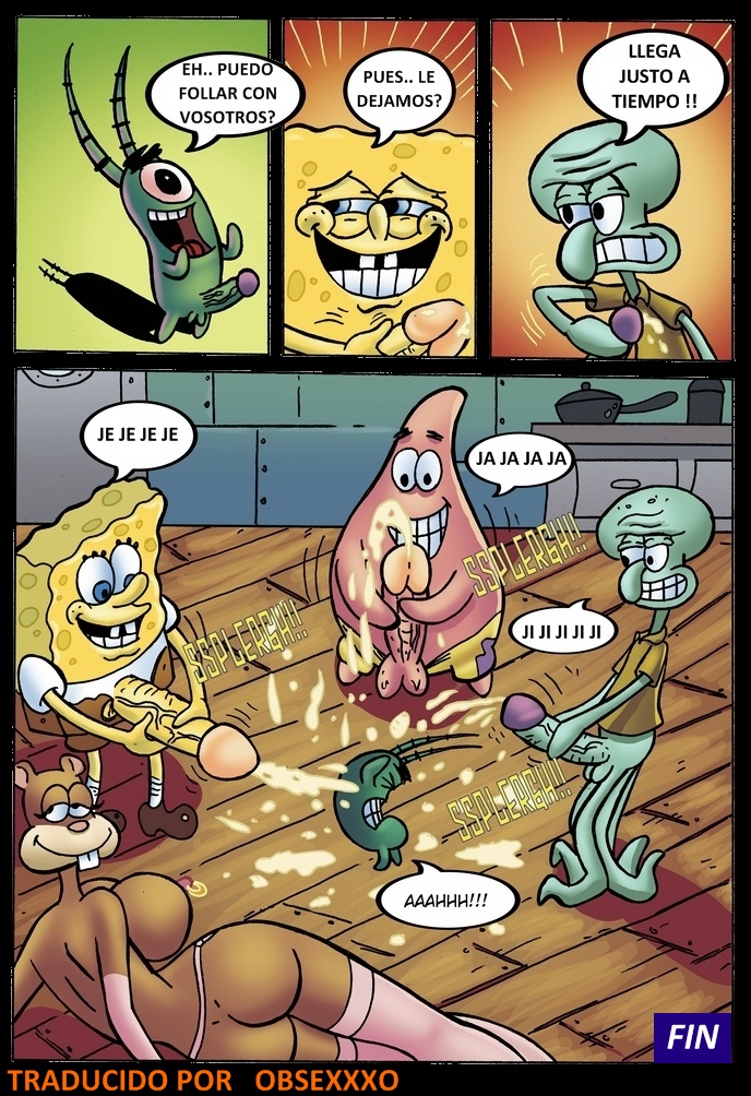 [Drawn-Sex] Sexo En Fondo de Bikini (Spongebob Squarepants)