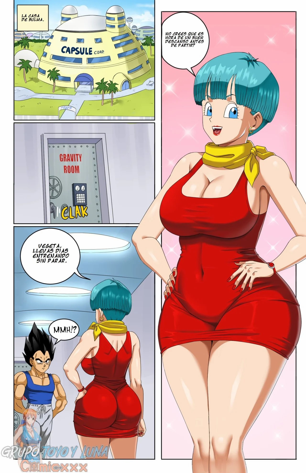 [Pink Pawg] Bulma Break Time (Dragon Ball z)