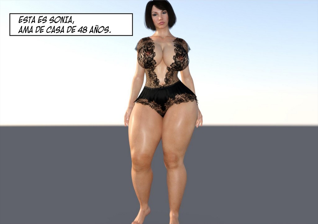 [CrazyDad3D] Foster Mother 1 (Comic Porn)