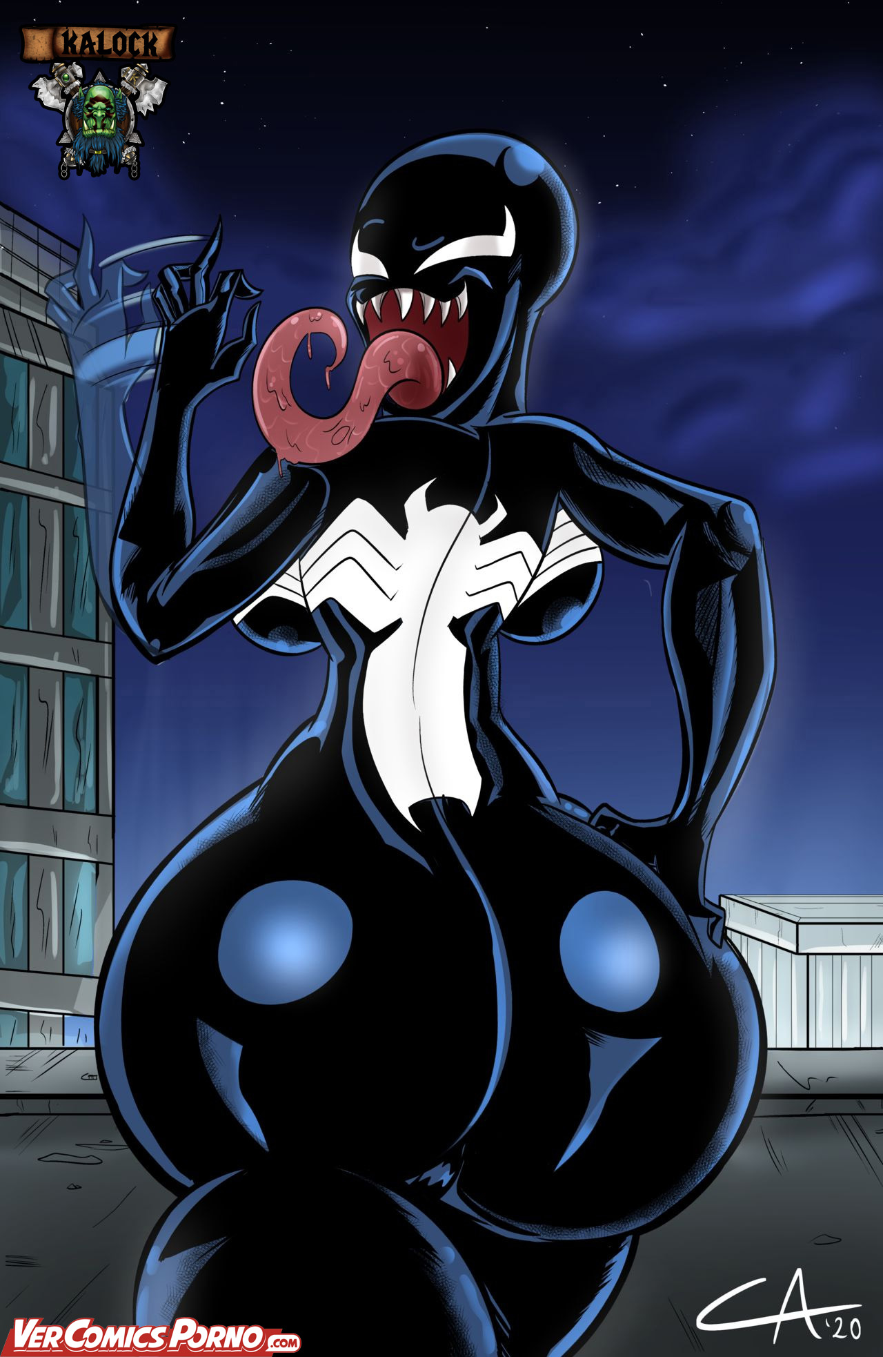 [Ameizing Lewds] Thicc-Venom (Spider-Man)