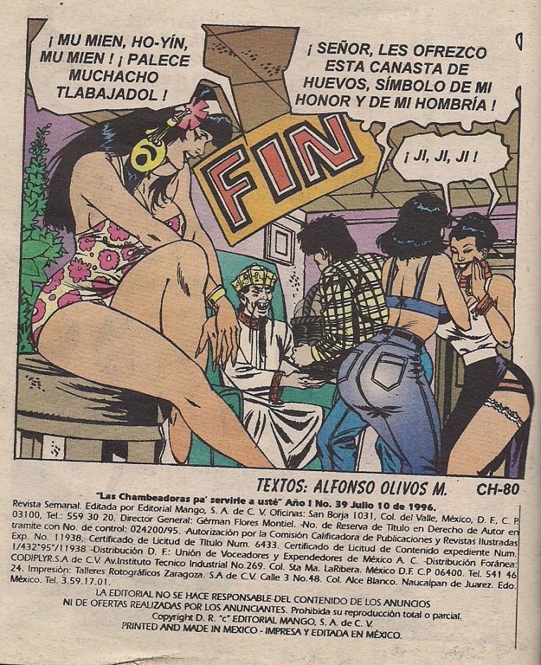 [Comics Mexicanos] Chambeadoras 39